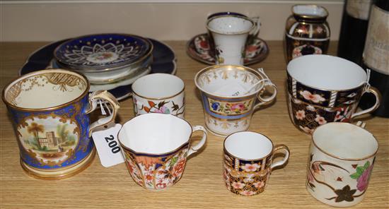 A collection of Royal Worcester, Royal Doulton, Spode and Royal Crown Derby ceramics (faults)